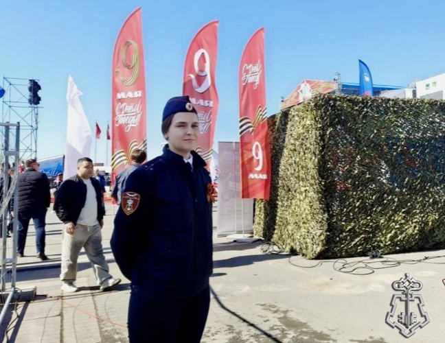 В Приморье росгвардейцы обеспечили безопасность граждан во время празднования 9 Мая